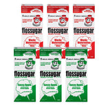 COTTON CANDY Flossugar 26 FLAVORS CASE 6 Cartons- Ready to Pour, Spin- Will Mix ALL FLAVORS - Gold Medal