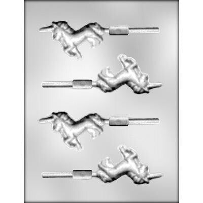 Unicorn Chocolate Lollipop Mold FREE SHIPPING CUSA