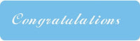 Congratulations Stencil 5.75" - JEM Congrats Graduation