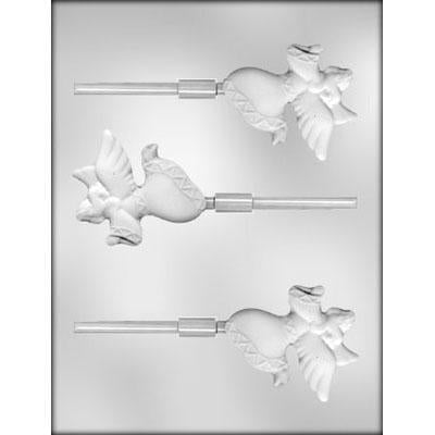Angel 3" Sucker Chocolate Mold FREE SHIP CUSA Ice Tray Soap Making Plaster Crafting Concrete Crafts