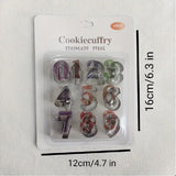 Mini NUMBER SET 1" Cookie Cutter