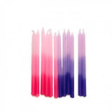 Pink & Purple Ombre Candles 12 count 4" Birthday Party Celebration - Birthday Candle Princess