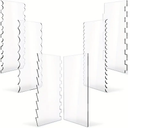 Tall PATTERNED Edge Side Scraper Set 6 pc