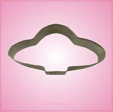 UFO 3.5" Cookie Cutter - NASA Outer Space Galactic Rocket Ship Shuttle