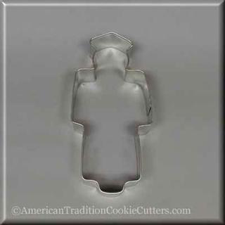 GRADUATION GOWN 4.75" Metal Cookie Cutter Graduate
