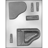 Piano 4.25" x 2.5" Chocolate Mold 3D FREE CUSA SHIPPING