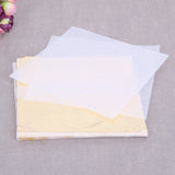 Gold Leaf 24K - Metal Sheets 3.5" x 3.5" Foil Crafts (100 sheets included)