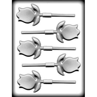 2.5" Tulip Lollipop Hard Candy Mold