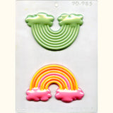 Rainbow Mold FREE CUSA SHIPPING Chocolate Soap Concrete Plaster Crafts