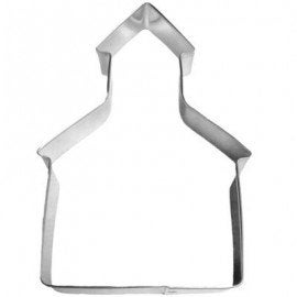 School House 4" Cookie Cutter - Church Building