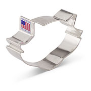 Raccoon Face 4" Cookie Cutter