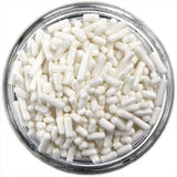 White Jimmies Sprinkles 2-6 oz