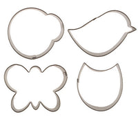 CUTIE CUPCAKE FLUTTER FRIENDS COOKIE CUTTER SET