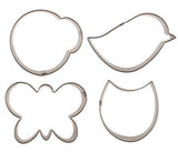 CUTIE CUPCAKE FLUTTER FRIENDS COOKIE CUTTER SET