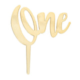 ONE Candle Holder - FIRST Birthday