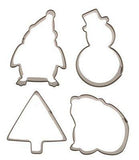 Winter Cookie Cutter Set of 4 - -2.25"