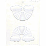Rainbow Mold FREE CUSA SHIPPING Chocolate Soap Concrete Plaster Crafts