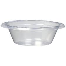 Bowl 12oz Clear Plastic 125ct