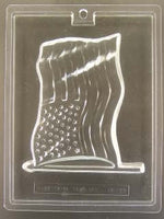 American Flag 7" Chocolate Mold - 90-14482 FREE USA SHIPPING