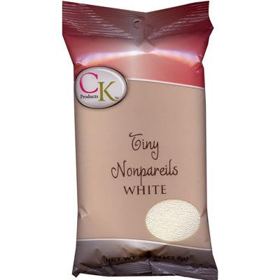 16 OZ NON-PAREILS TINY WHITE