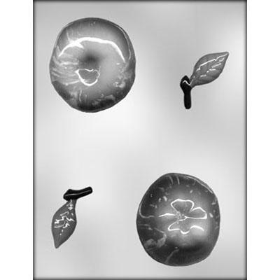 Apple 3D Chocolate Mold - FREE USA SHIPPING Concrete Plaster Crafting Soap Making Mould