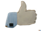 Thumbs Up (Like button) 3" Cookie Cutter - Facebook Social Media