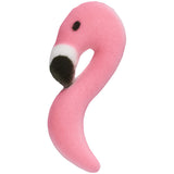 Flamingo Sugar  Head and  Neck Large 6 pk Icing Decons