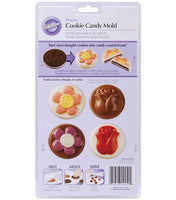 Wilton Flowers Cookie Chocolate Mold - Daisy Rose Tulip
