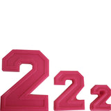 Collegiate Number #2 Chocolate Mold 90-14312 - FREE USA SHIPPING Soap Concrete Plaster Crafts 21 16 Birthday
