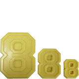 Collegiate Number #8 Chocolate Mold -  Soap Concrete Plaster Crafts