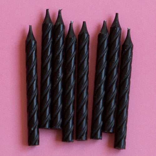 BLACK CELEBRATION CANDLES