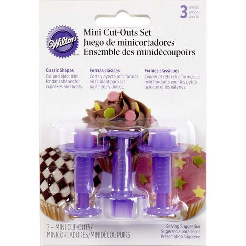 CLASSIC SHAPES MINI FONDANT CUT-OUTS SET