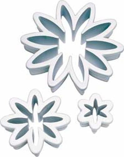 Daisy Cut Outs 3pc/pk
