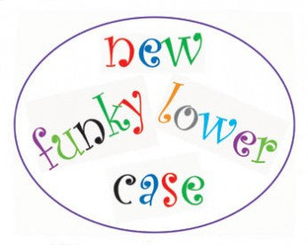 Funky Alphabet Lower Case Cutter Set
