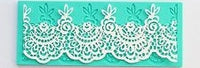 Lace Flower Shape Silicone Mold Fondant Cake Decoration Lace Mold