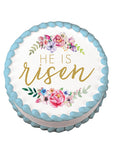 He is Risen Edible Image