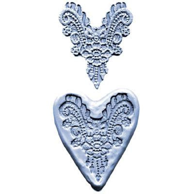 LACE WITH DANGLES SILICONE MOLD 