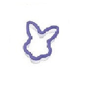 PURPLE BUNNY FACE COOKIE CUTTER