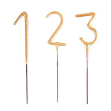 Number Sparklers Candles 0-9