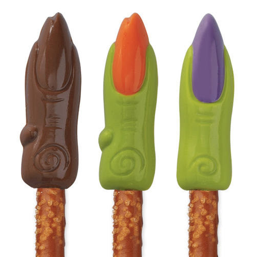 Witch Fingers Pretzel Chocolate Mold - Pretzel Rod Mold