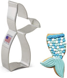 Mermaid Tail 4" Cookie Cutter - Princess Sea Life Ocean Sea Creature