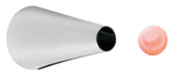 Decorating Tip Tube #10 - Stainless Steel - Cake Piping Royal Icing Mini Round Lettering