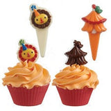 Wilton Big Top Candypick Chocolate Mold - FREE USA SHIPPING Cupcake Picks Circus Theme Carnival