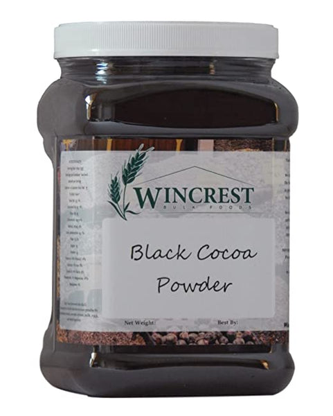 Wincrest Black Cocoa Powder 8oz Jar