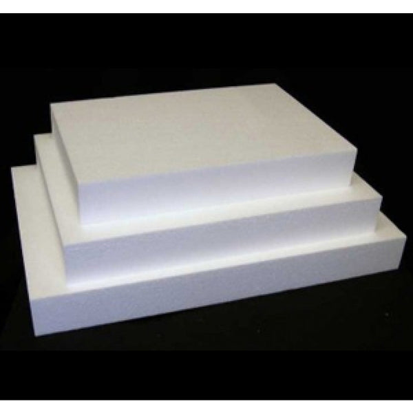 Cake Dummy Rectangle Foam - 1/4 sheet (10 x 14 x 2")