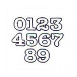 Patchwork Cutters 1" Large Numerals - Fondant Gumpaste Clay Crafts Cookie Cutters