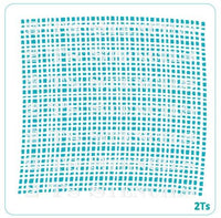 Burlap Background 2T's Stencil