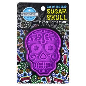Skull 3" Plunge Cookie Cutter