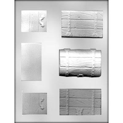 Treasure Chest 4" Chocolate Mold FREE CUSA SHIPPING