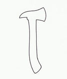 Fireman's Axe 4" Cookie Cutter - Fire Department Firemen